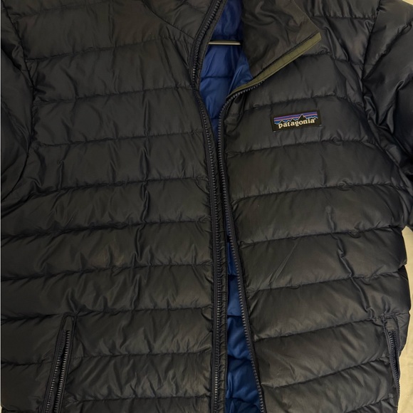 Patagonia Men Down Sweater Navy Small - Picture 3 of 3